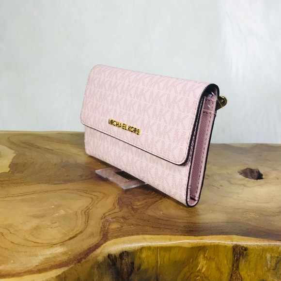 Michael Kors Jet Set Large Trifold Wallet - Picture 2 of 8